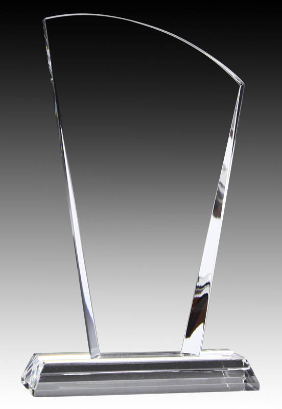 Regal Series Crystal Sail with Base – main view