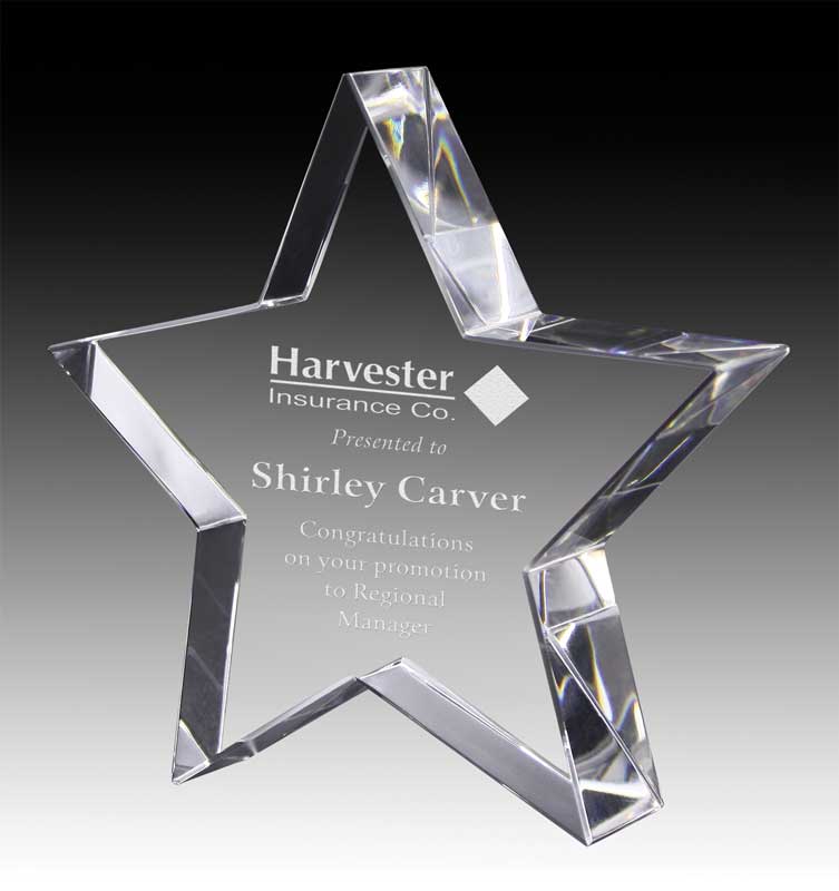 Regal Series Crystal Star Crystal Award – view 2