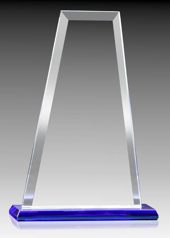 Gemstone Series Glass Summit with Blue Base – main view