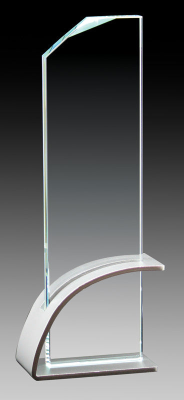Prism Series Glass with Aluminum Base – view 3