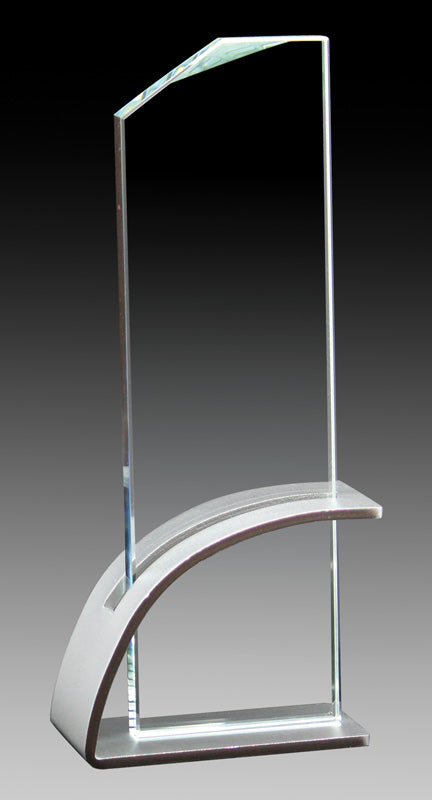Prism Series Glass with Aluminum Base – main view