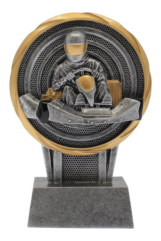Go Kart Vortex Resin, Resin Award 5 1/2
