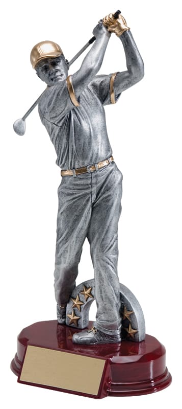 Golf Trophy - Classic Male Golfer (A3718) 10