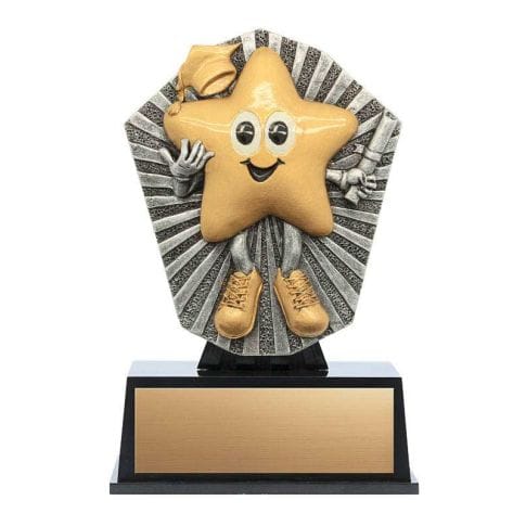 Graduation Trophy - Little Star - 4 sizes (A6201) 4 3/4
