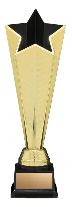 Graphite Series Gold Star Twister Figure, 9 3/4