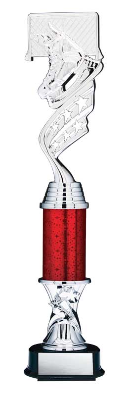 Helix Hockey Trophy with Star Riser, 14