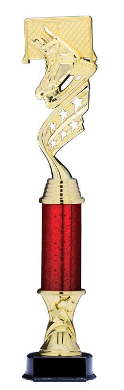 Helix Hockey Trophy with Star Riser, 15