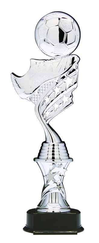 Helix Series Trophy with Silver Stars Riser, 11
