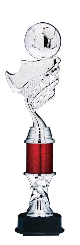 Helix Soccer Trophy with Star Riser, 13