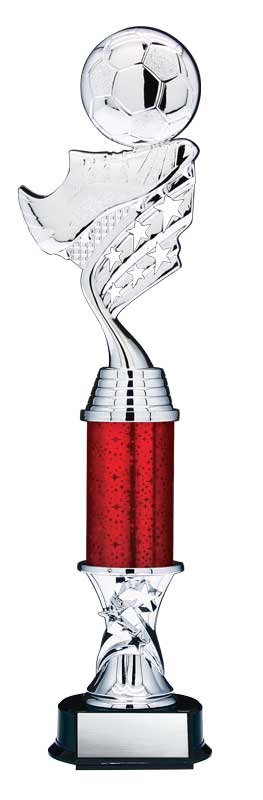 Helix Soccer Trophy with Star Riser, 14