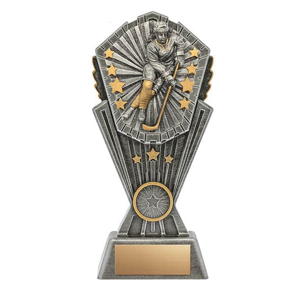 Hockey Cosmos resin Female trophy 4 3/4–8 inch