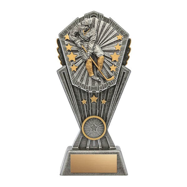 Hockey Cosmos resin Male trophy 4 3/4–8 inch