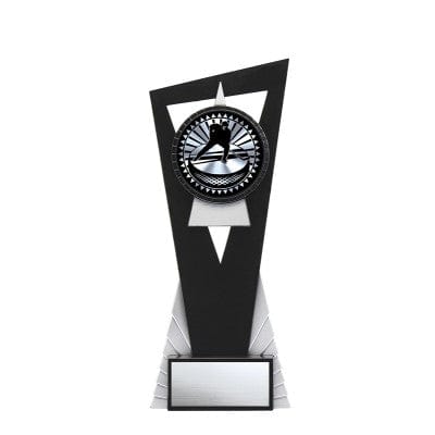 Hockey Solar Stand trophy 7–8 inch, silver 8 inch