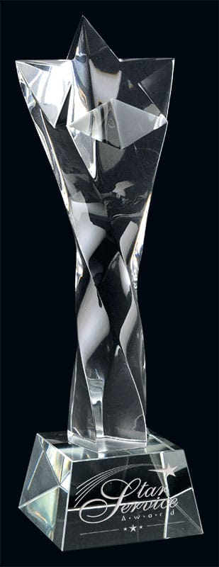 Legacy Crystal Award, 9 5/8