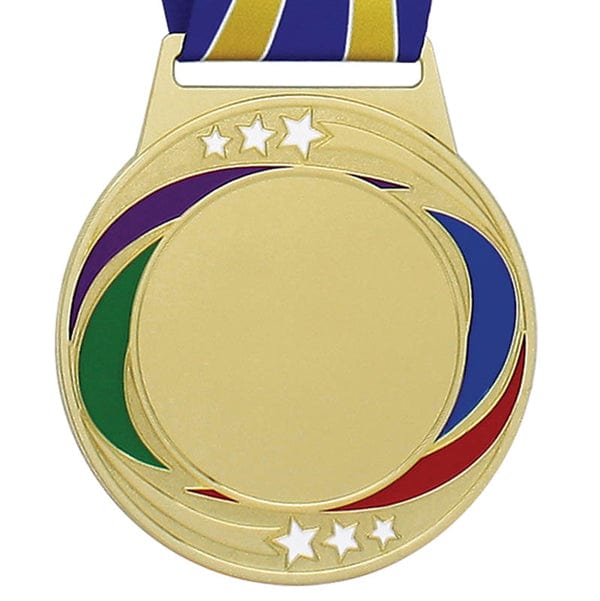 Logo insert medallion Prestige Large Dia with Ribbon 3 inch