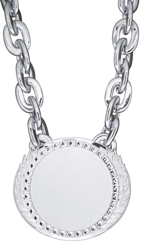 XL Alpha Medal with Chain 6