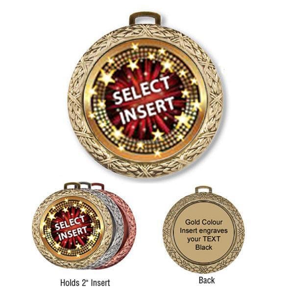 Medallion - Insert Medal - Weave - 2 3/4