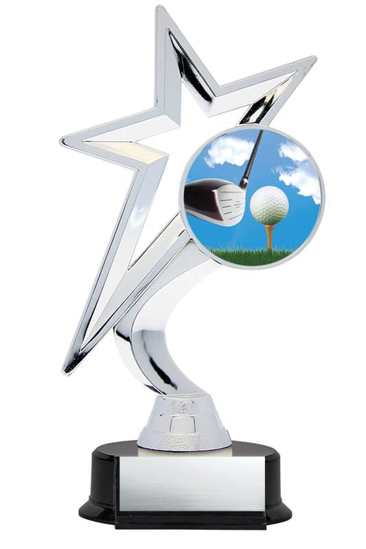 Meteor Series Golf Trophy, 7 1/2