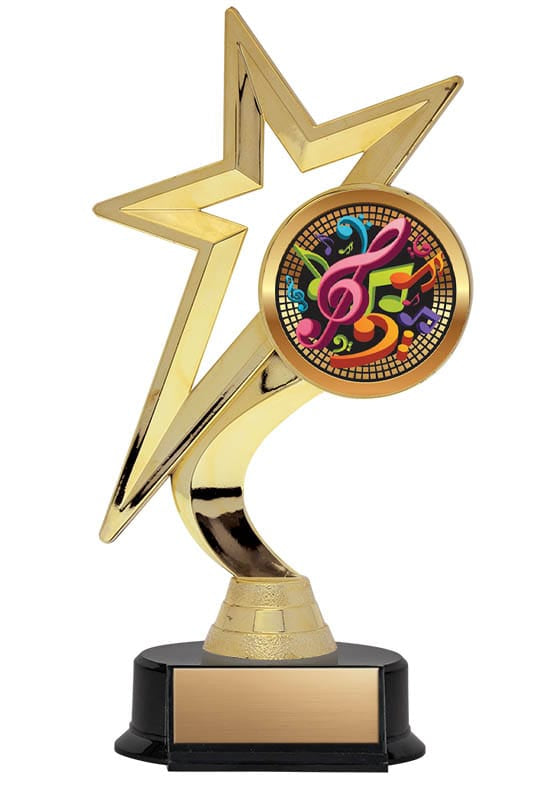 Meteor Series Music Trophy, 7 1/2
