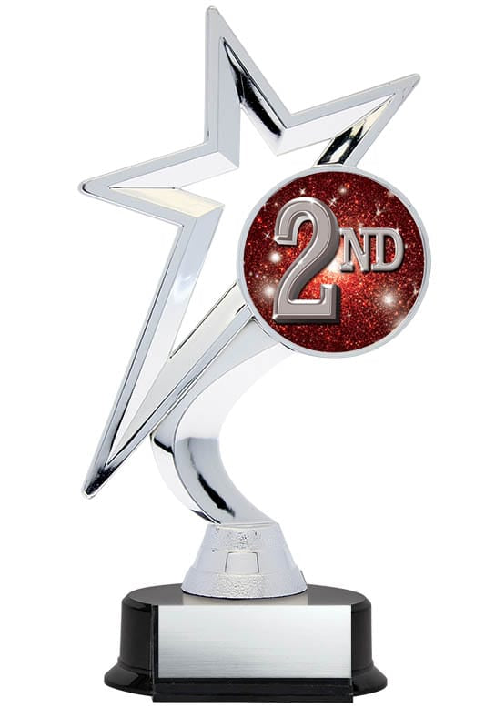 Meteor Series Second Place Trophy, 7 1/2