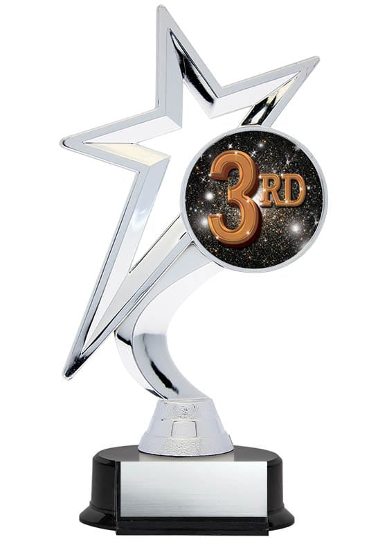 Meteor Series Third Place Trophy, 7 1/2