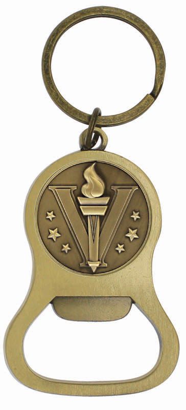 Key Chain Opener Gold With Matrix Series Insert – main view