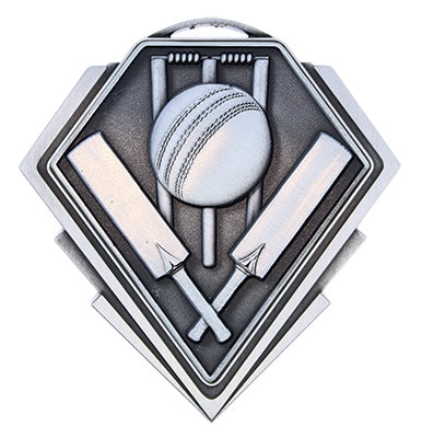 Diamond Series Cricket Medal – view 3