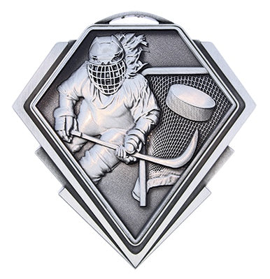 Diamond Series Female Hockey Medal – view 3