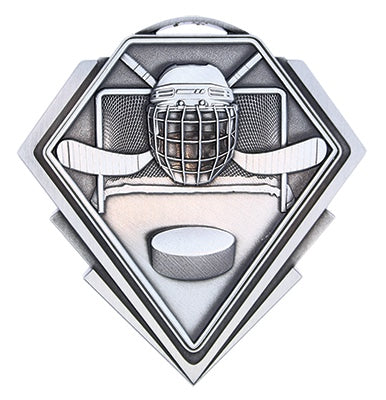 Diamond Series Hockey Medal – view 3