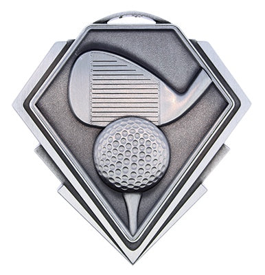 Diamond Series Golf Medal – view 3