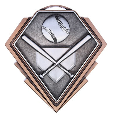 Diamond Series Baseball Medal – view 4