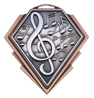 Diamond Series Music Medal – view 4