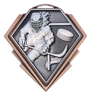 Diamond Series Female Hockey Medal – view 4