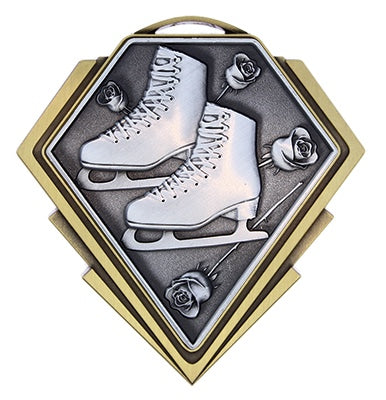 Diamond Series Figure Skating Medal – main view
