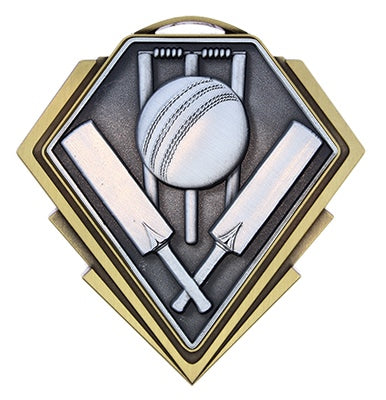 Diamond Series Cricket Medal – main view
