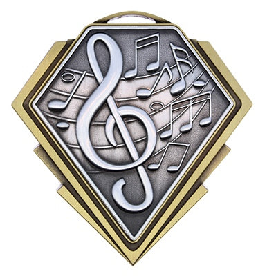 Diamond Series Music Medal – main view