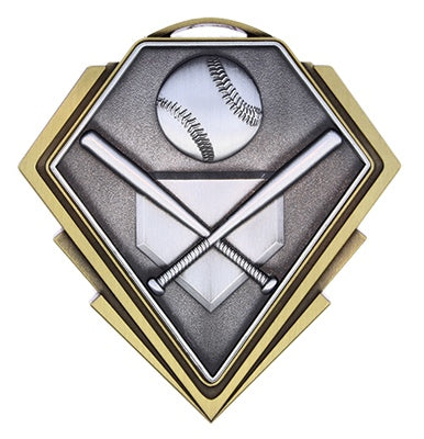 Diamond Series Baseball Medal – main view