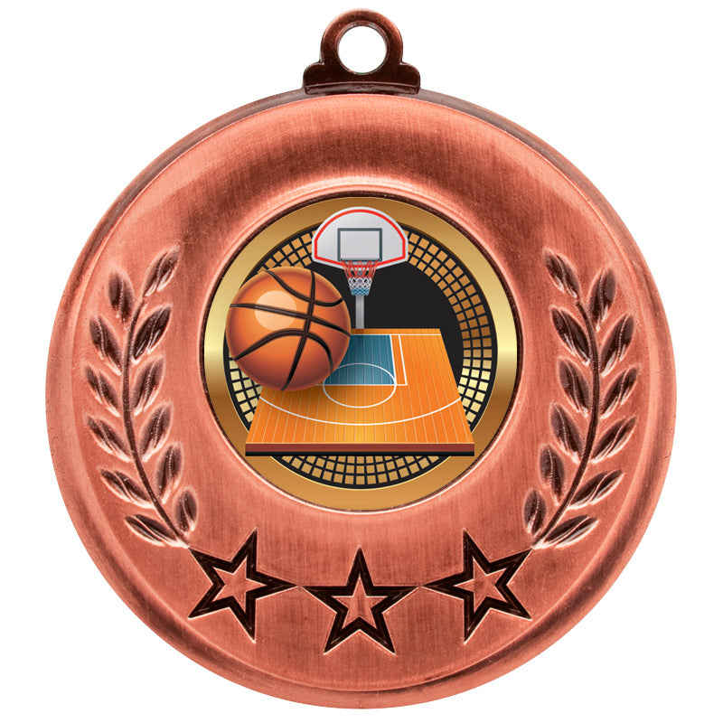Spectrum Series Medals – Basketball – view 3
