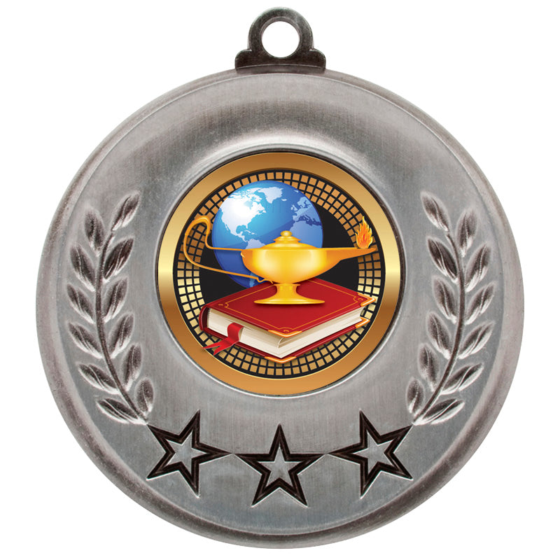 Spectrum Series Medals – Lamp of Knowledge – view 2