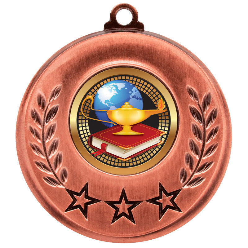Spectrum Series Medals – Lamp of Knowledge – view 3
