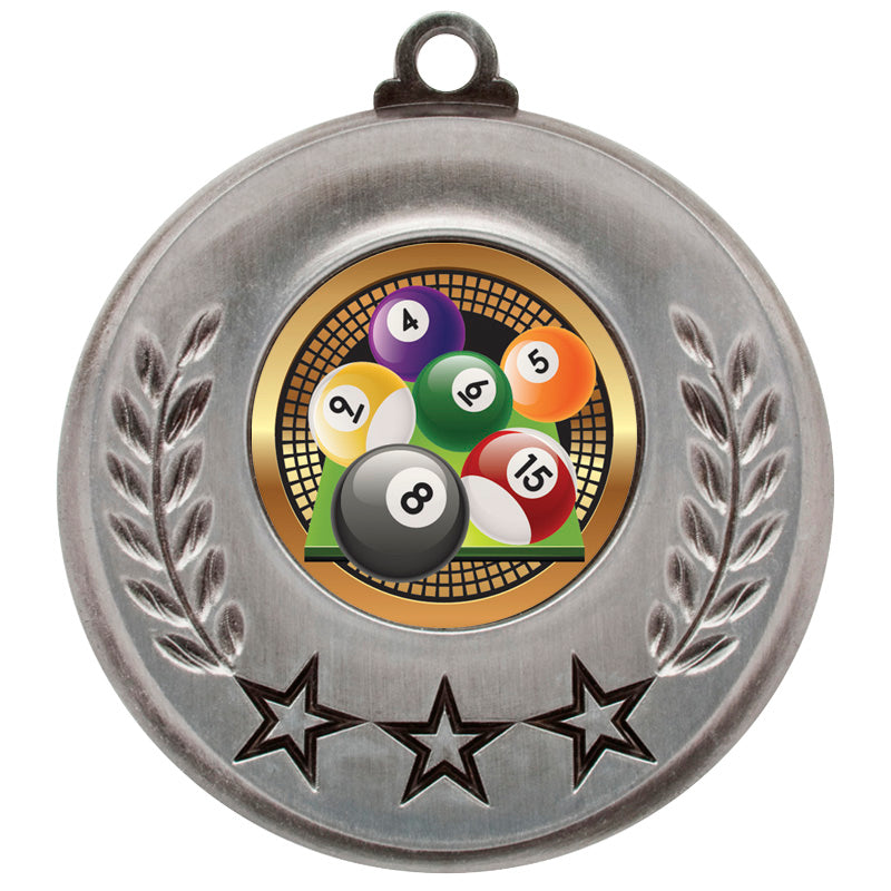 Spectrum Series Medals – Billiards – view 2
