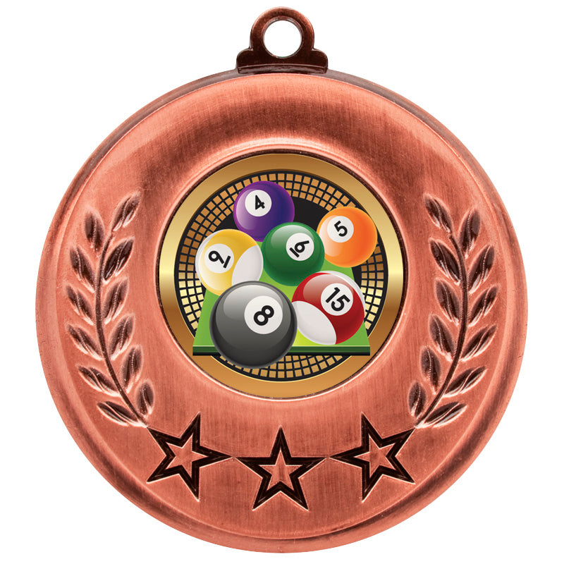 Spectrum Series Medals – Billiards – view 3