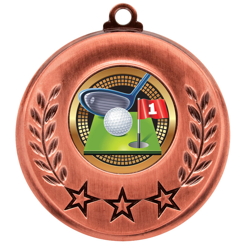 Spectrum Series Medals – Golf – view 3