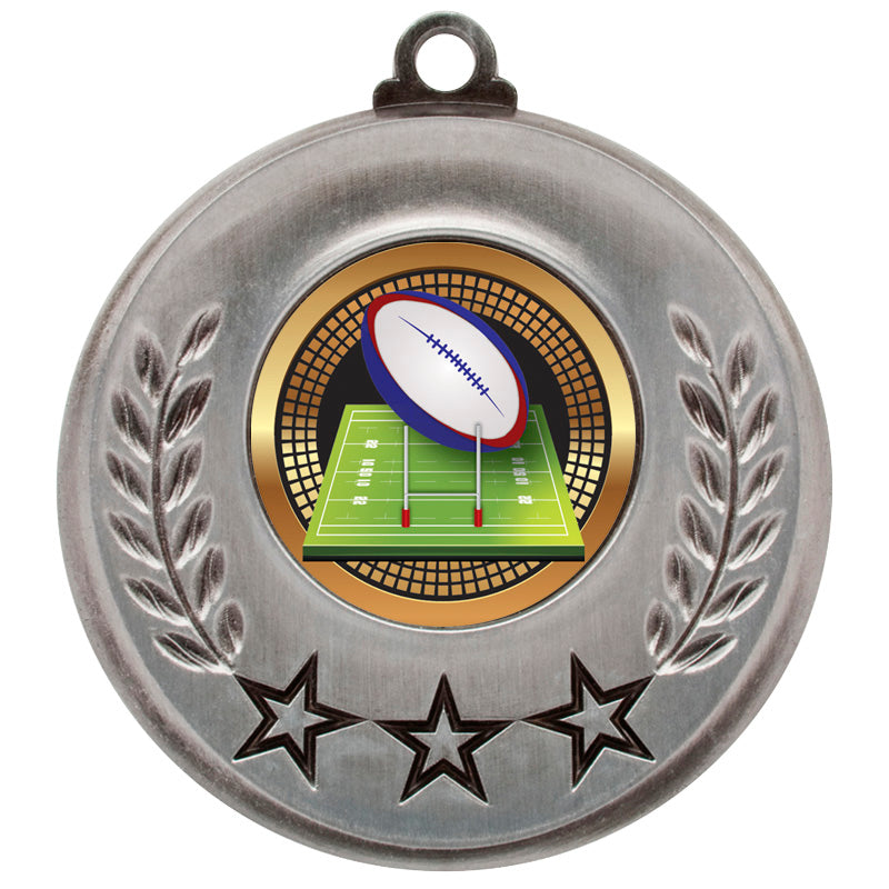 Spectrum Series Medals – Rugby – view 3