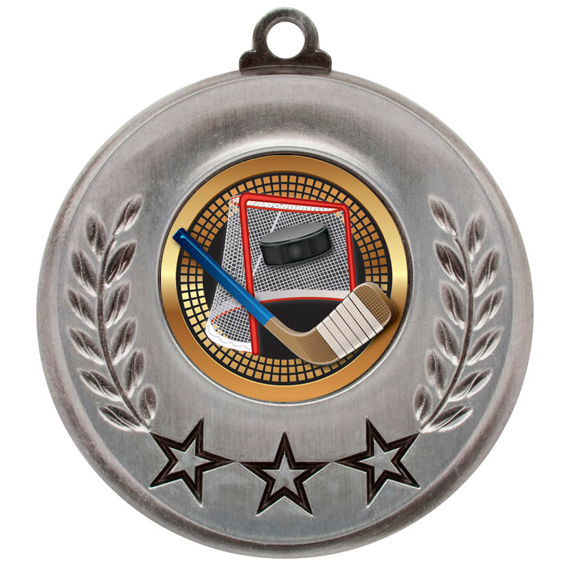 Spectrum Series Medals – Hockey, Net and Puck Insert, 2