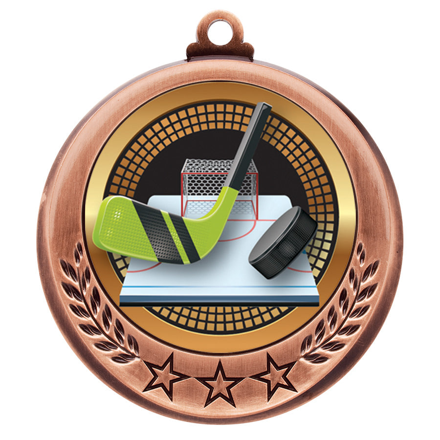 Spectrum Series Medal – Hockey 2 – view 3