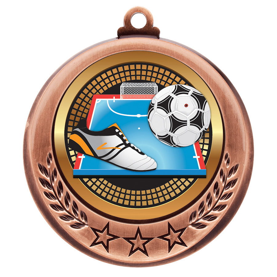 Spectrum Series Medals – Futsal, 2.75