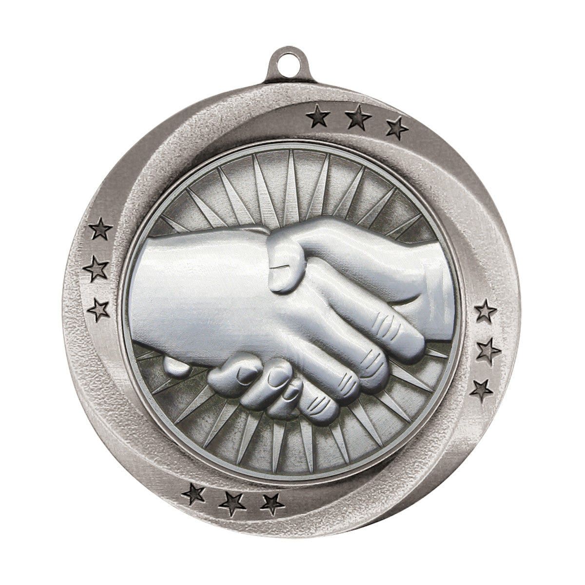 Matrix Series Handshake Medal, 2.75