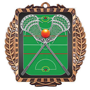 Lynx II Sport Medal – Lacrosse – view 3