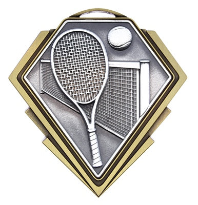 Diamond Series Tennis Medal – main view